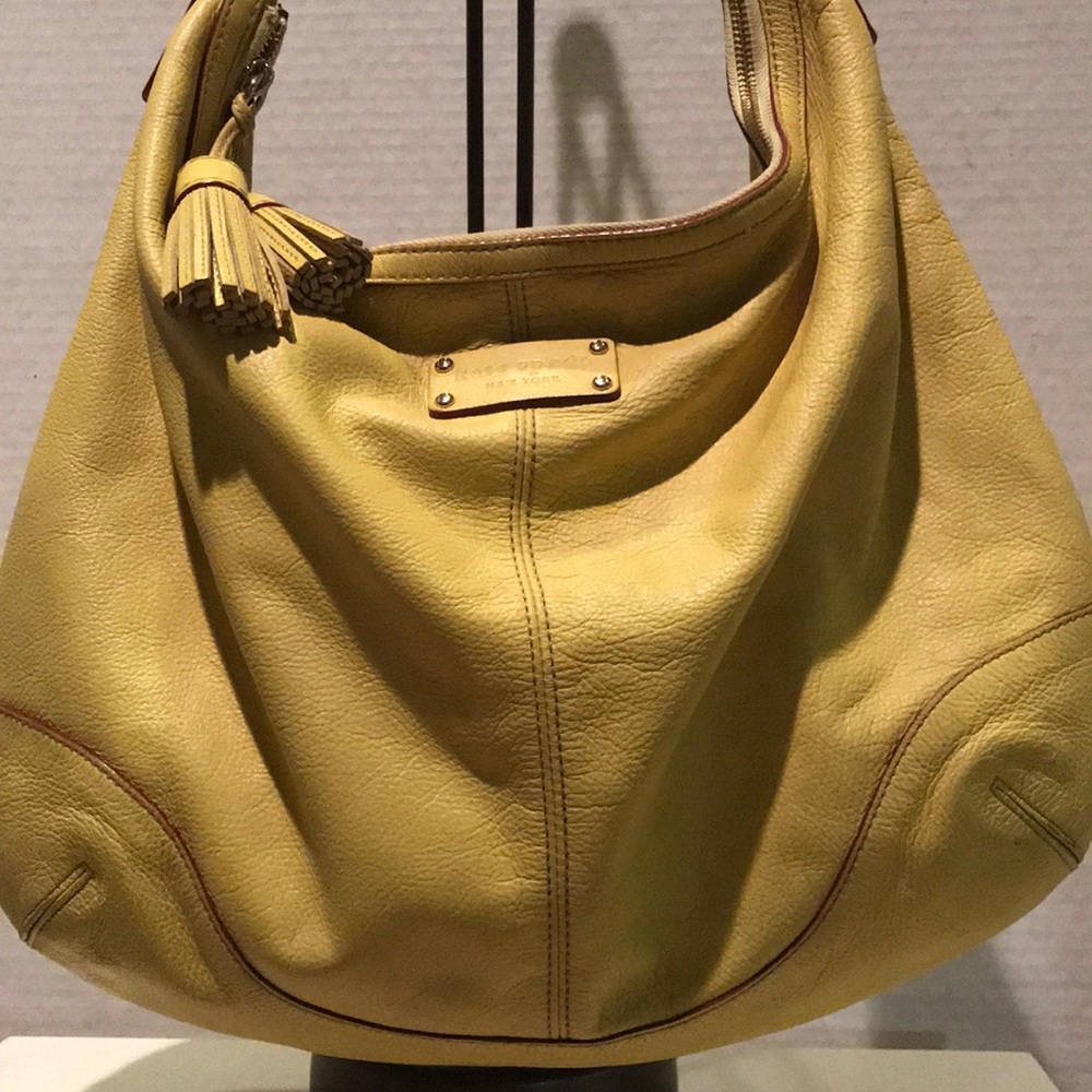 Kate Spade Yellow Leather Hobo